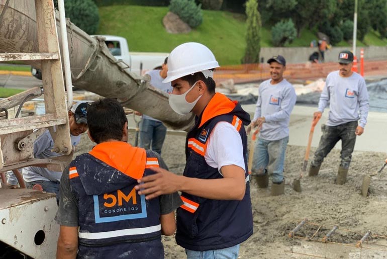 5M CONCRETOS desarrollo de proyectos vetan de concreto premezclado